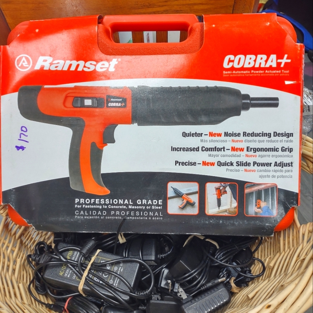 Ramset Cobra+ nail gun